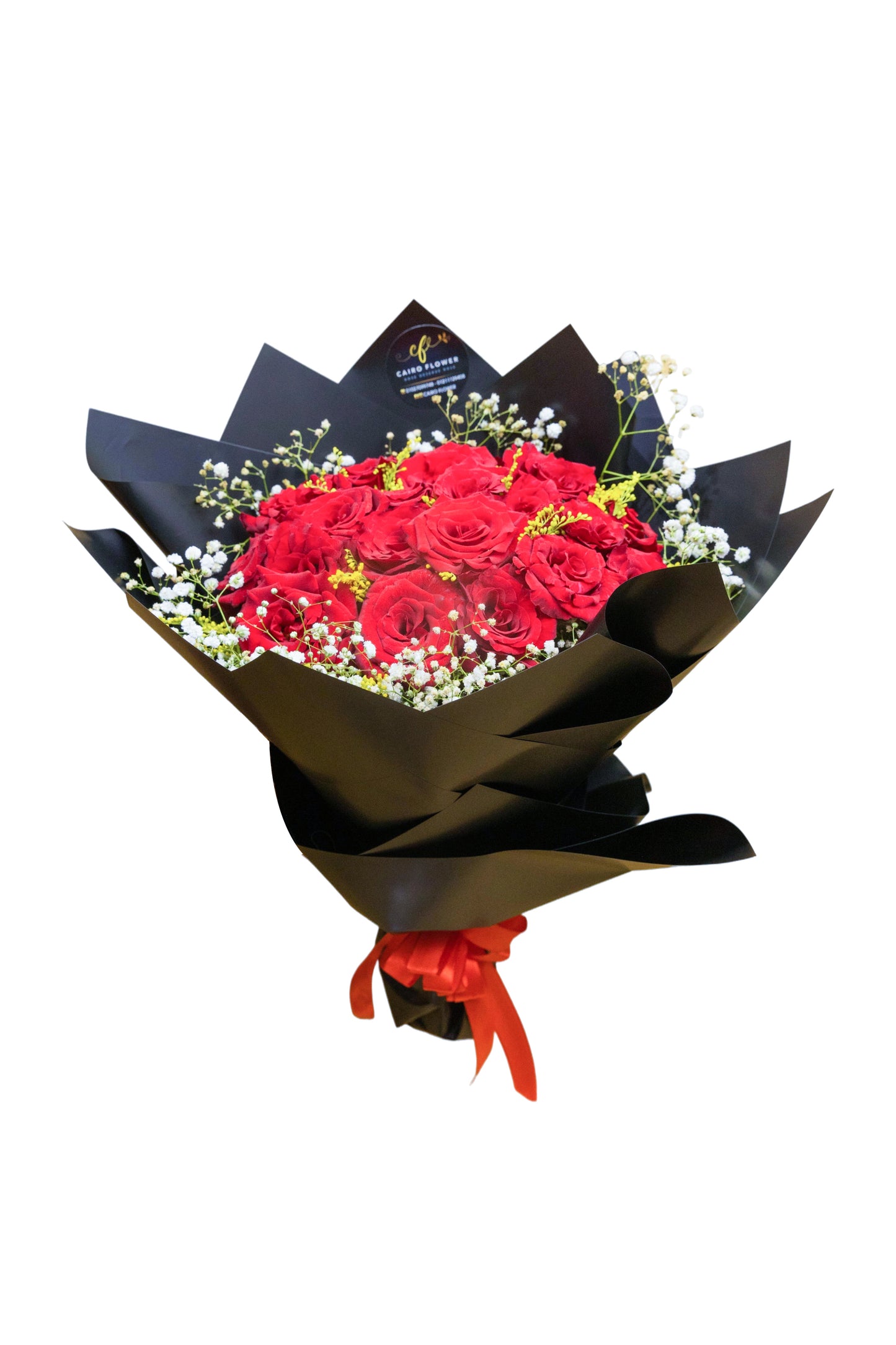 Crimson Passion – Red Rose Bouquet