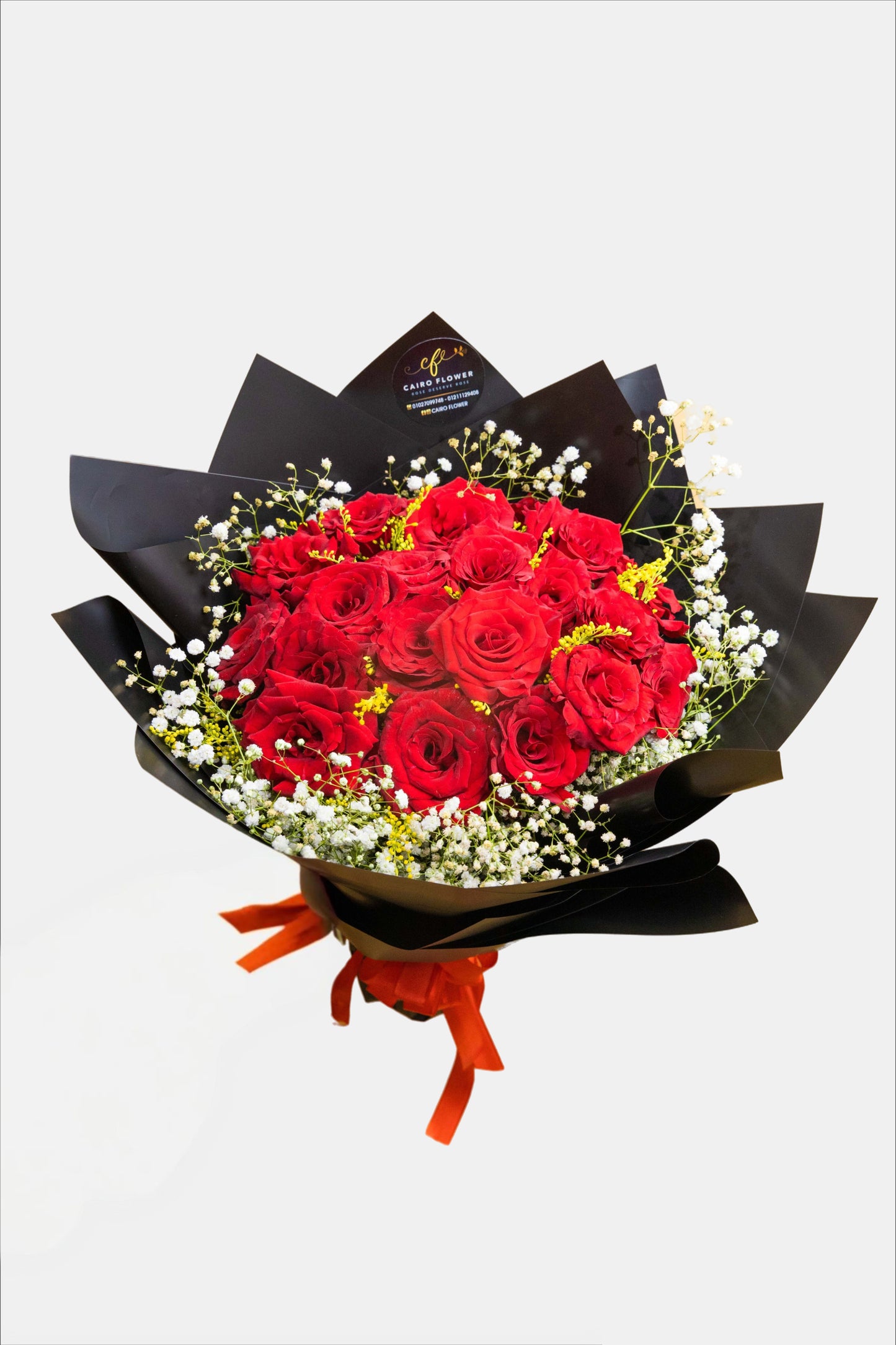 Crimson Passion – Red Rose Bouquet
