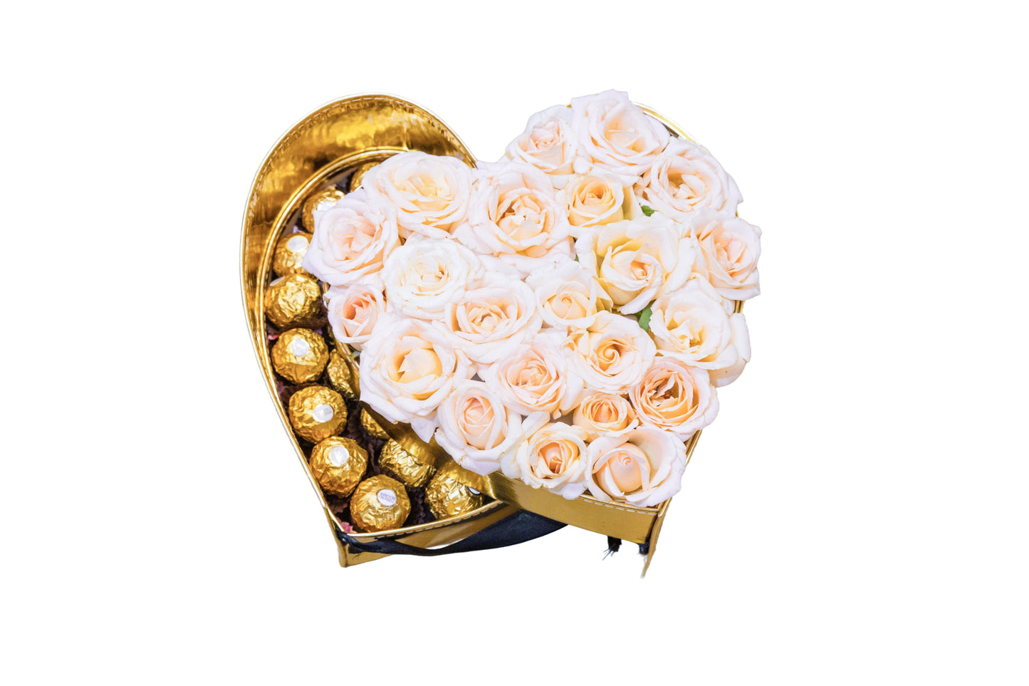 Elegant Pink & White Mixed Flower Bouquet