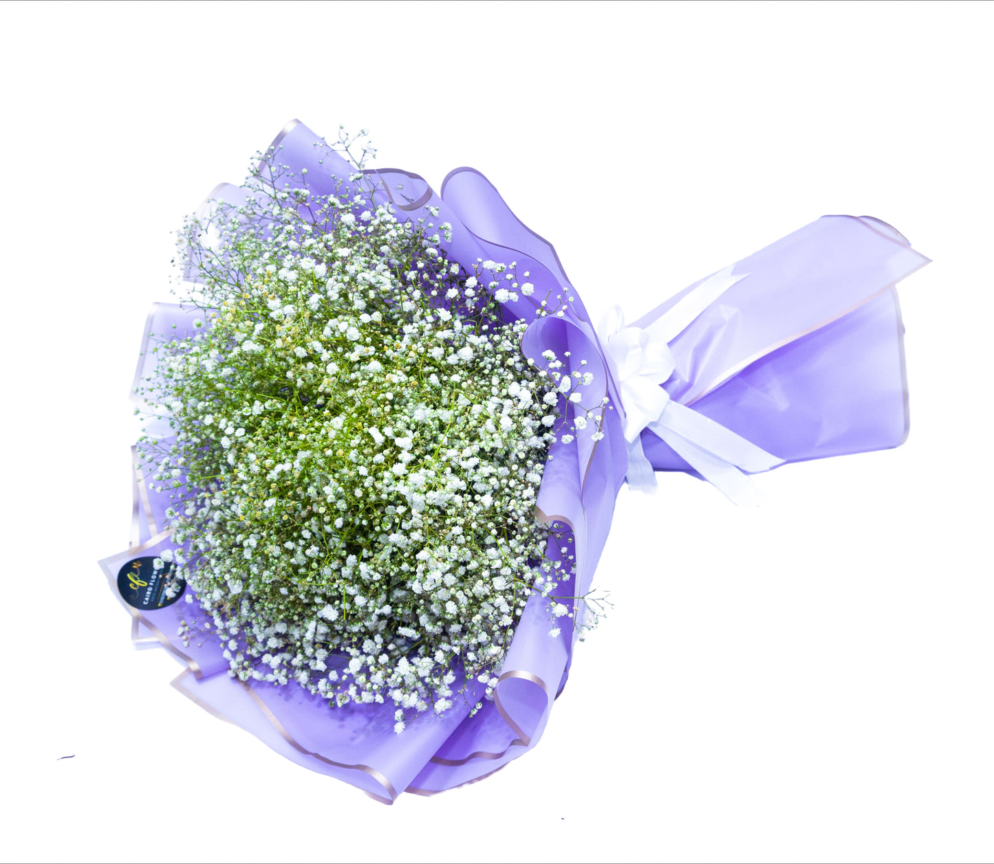 Lavender Whisper Bouquet – Baby’s Breath Elegance