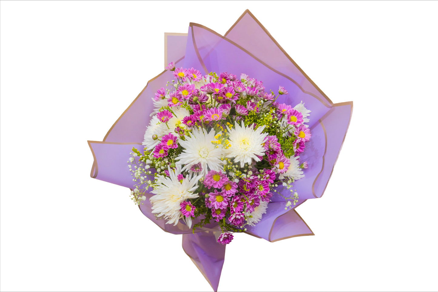 Purple Delight – Fresh Blossom Bouquet