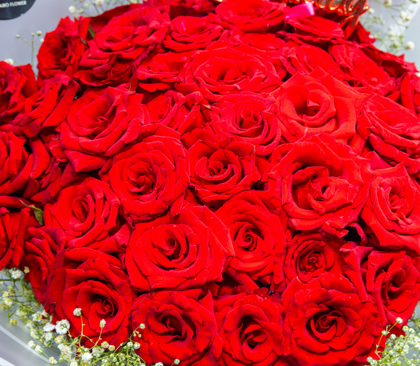 Birthday Love – Red Rose Celebration Bouquet