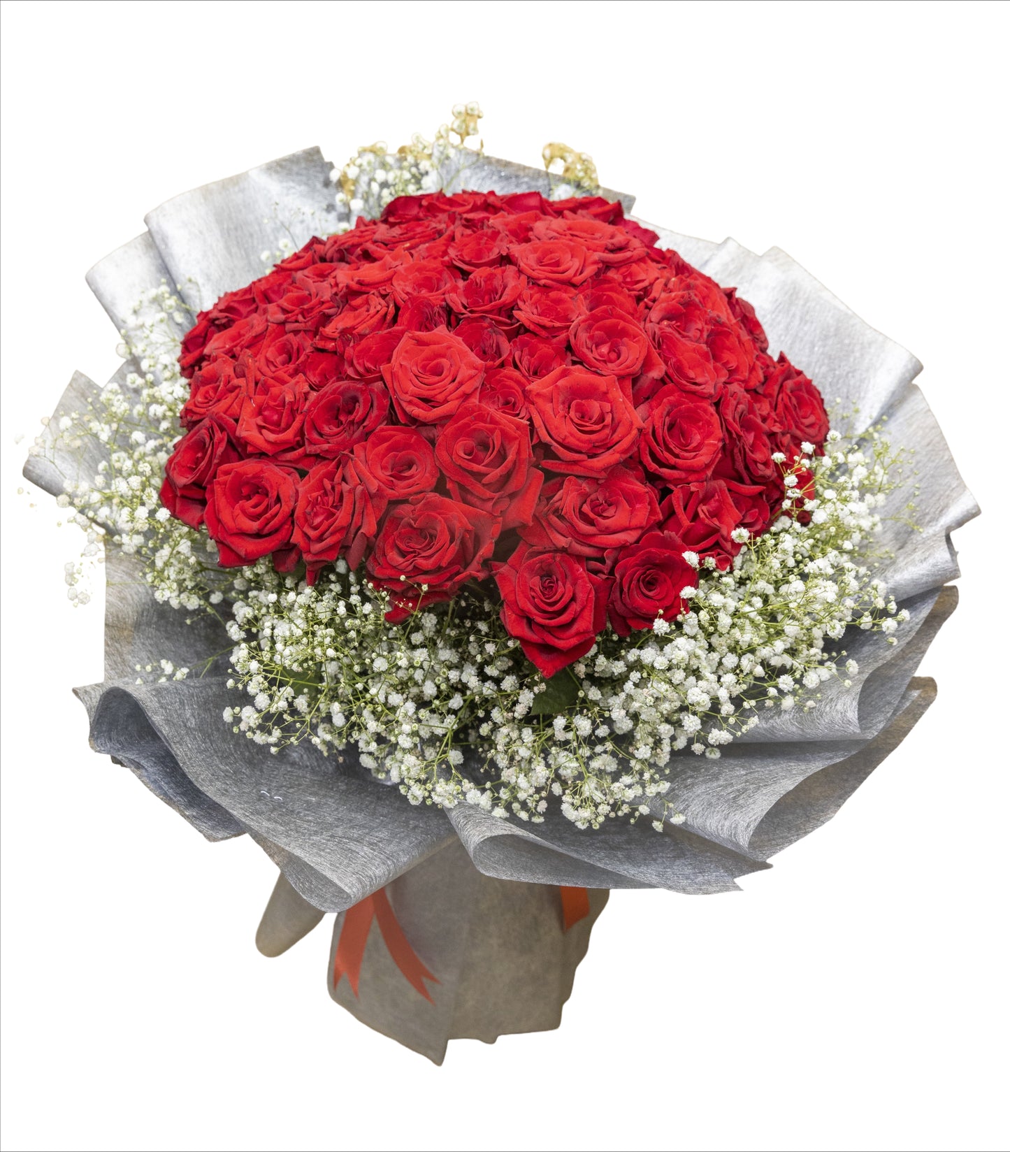 Timeless Passion – Red Rose Bouquet