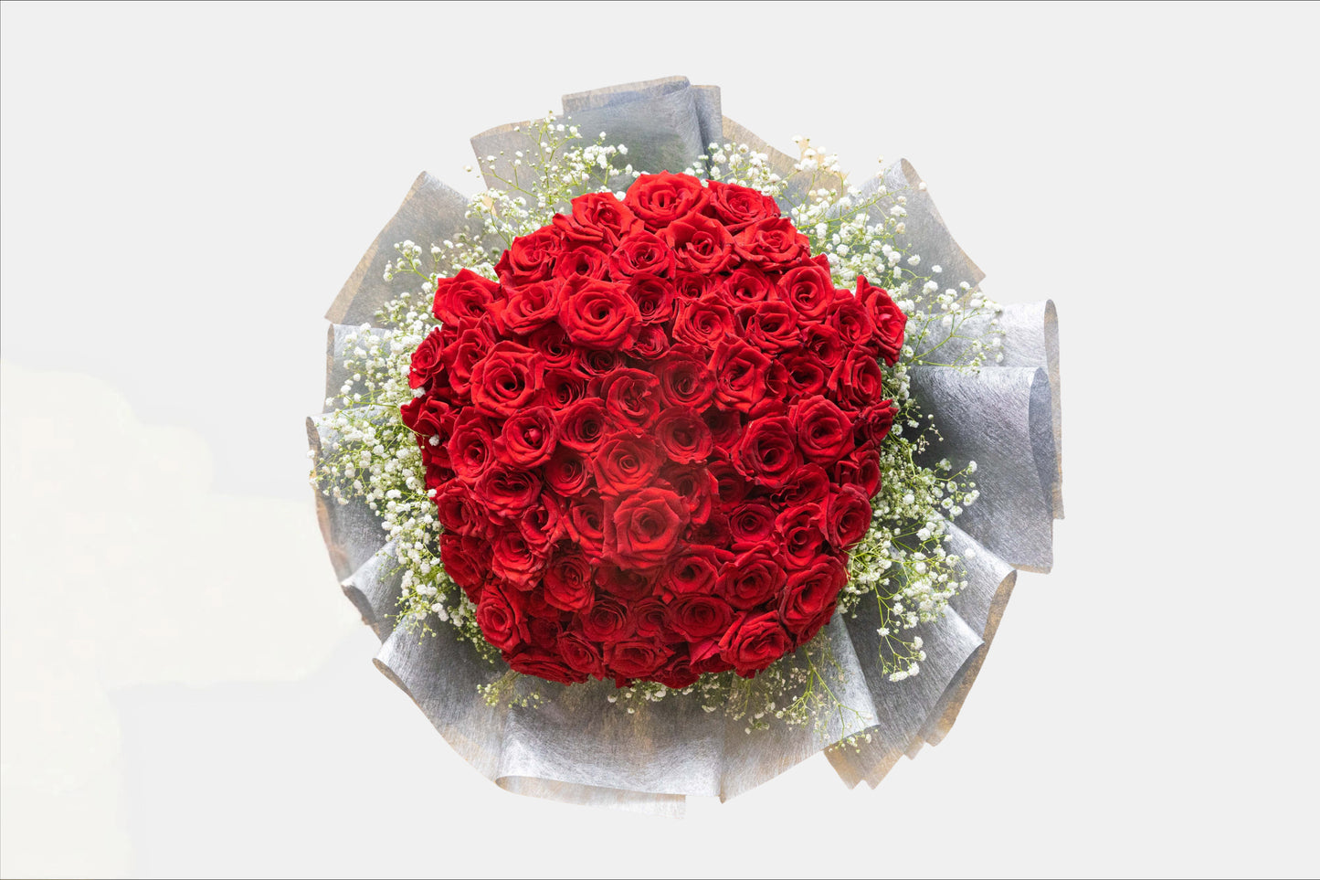 Timeless Passion – Red Rose Bouquet