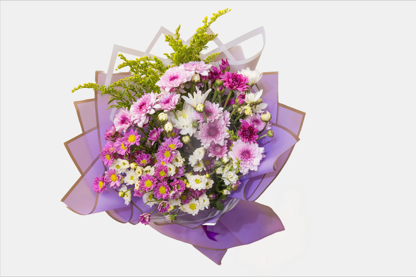 Lavender Bliss – Mixed Daisy Charm