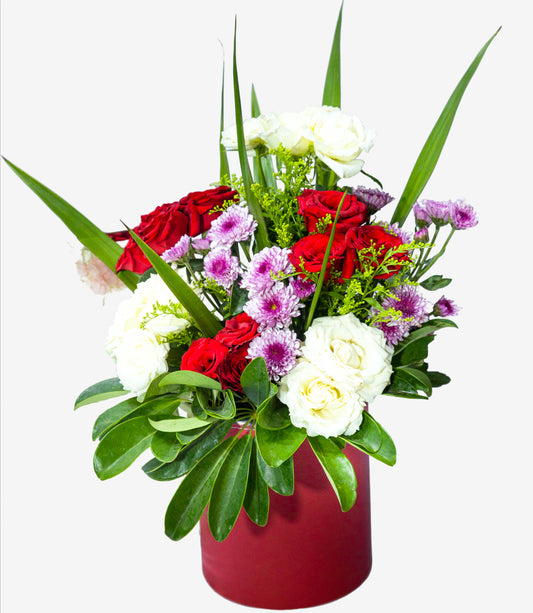 Bold Romance Flower Box