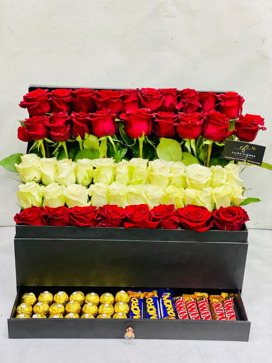 📦 The Royal Rose Box – Where Elegance Meets Exquisite Taste